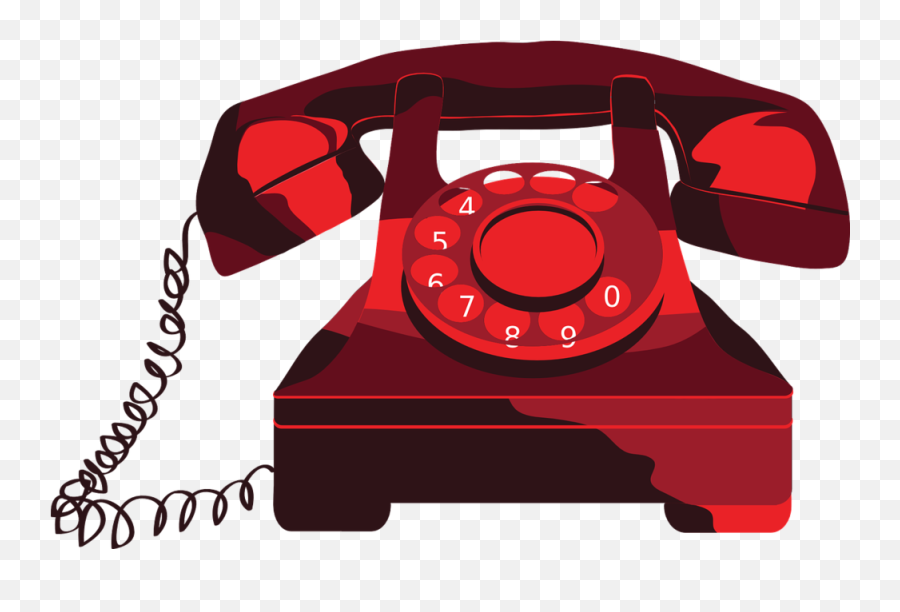 Clipart Telephone Phone Receiver Clipart Telephone Phone - Telephone Clipart Png Emoji,Call Me Emoji