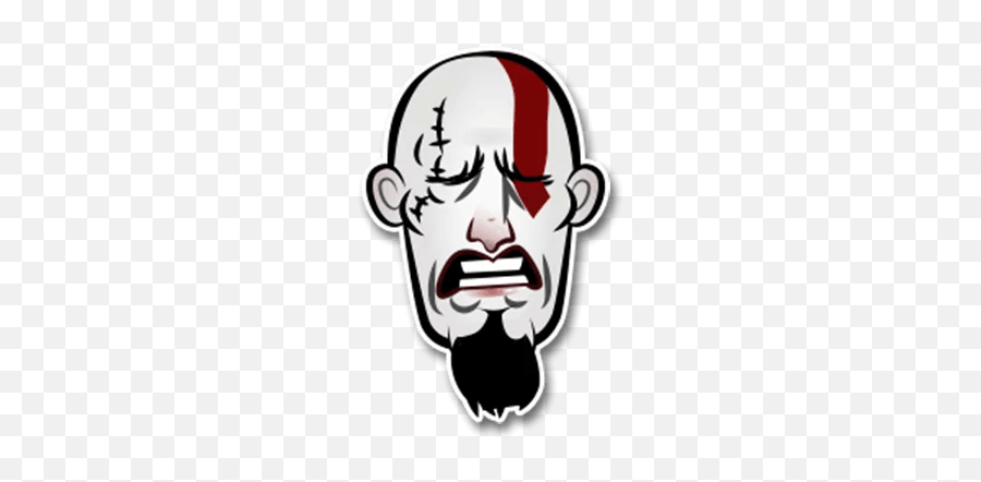 God Of Waru201d Stickers Set For Telegram - Telegram God Of War Stickers Emoji,Emoji War