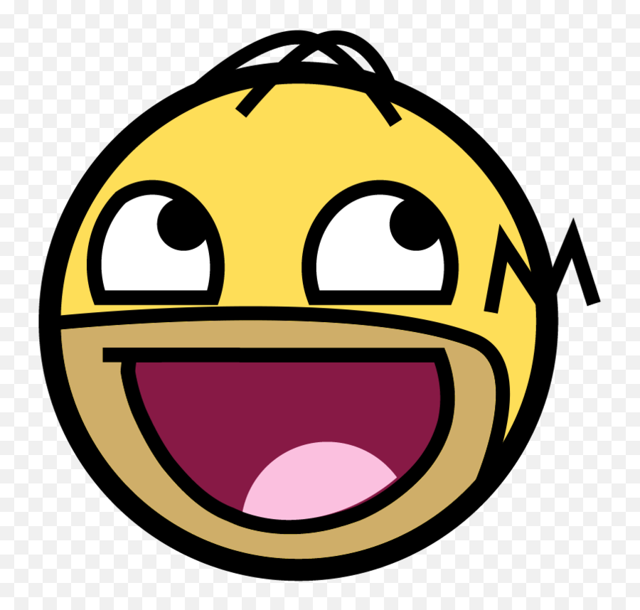 Smiley Face Emoticon Clip Art - Smiley Png Download 894 Awesome Face Og Transparent Emoji,Open Mouth Smile Emoji
