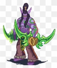 Top Hots Twitch Stickers For Android Ios - Illidan Stormrage Pixel Art Emoji,Orc Emoji