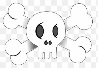 Transparent Bones Pirate Skull Transparent Png Clipart - Cute Jake And The Neverland Pirates Flags Emoji,Pirate Flag Emoji