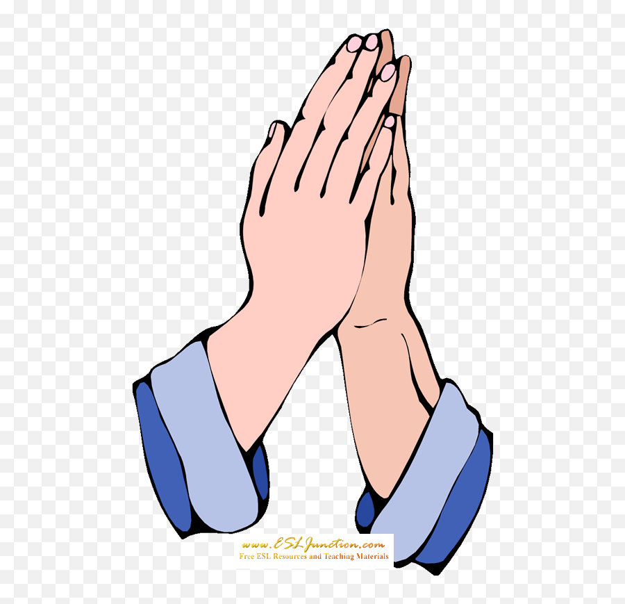 Human Body Esl Junction Praying Hands - Habakkuk Coloring Page Emoji,Praying Hands Emoticon