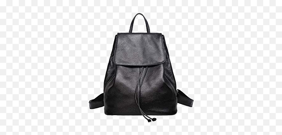 Black Bag Tumblr Grunge Egirl - Genuine Leather Black Leather Backpack Bags Emoji,Black Emoji Backpack