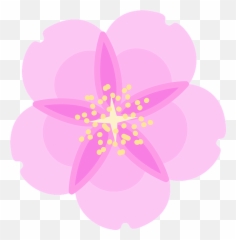 Cherry Blossom Flower Spring - Illustration Emoji,Sakura Blossom Emoji