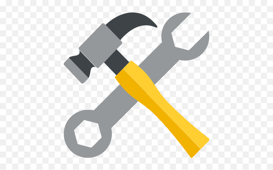 Emojione 1f6e0 - Hammer And Wrench Emoji Png,Ban Hammer Emoji