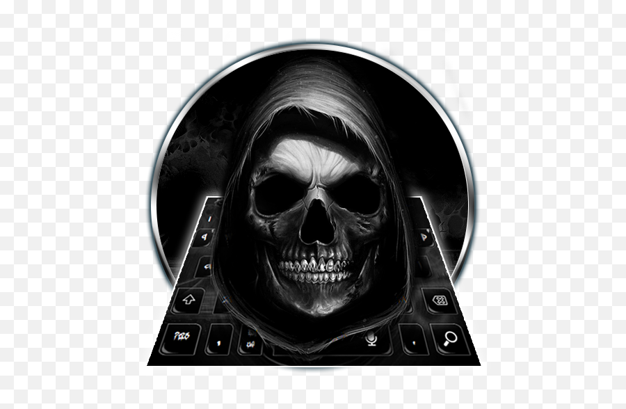 Hell Devil Death Skull Keyboard Theme - Skull Emoji,Skull Water Skull Emoji