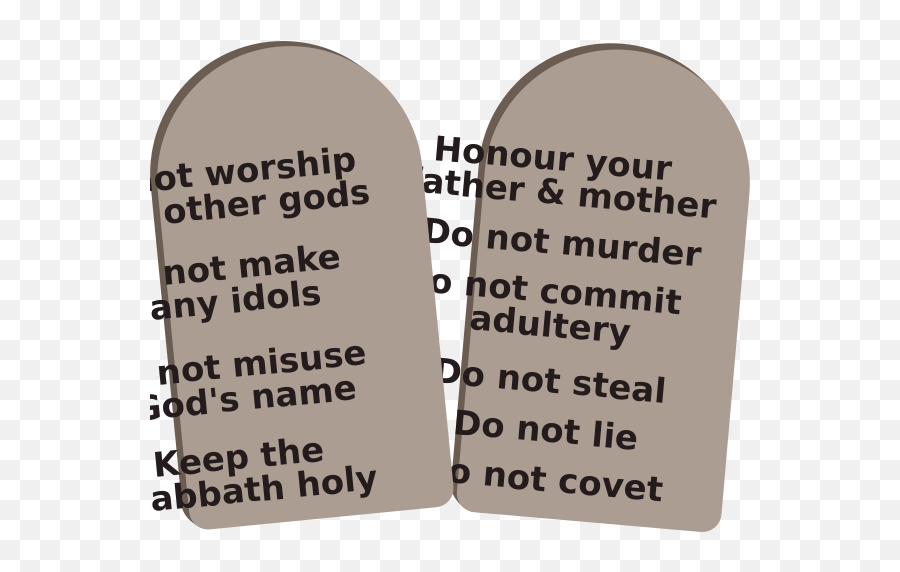Ten Commandments - Poster Emoji,Funny Dirty Emojis