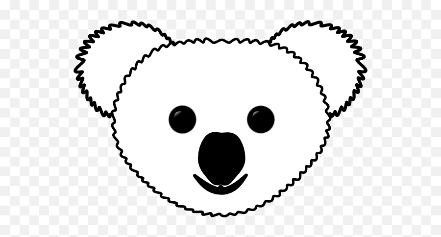 Koala Clipart Face - Koala Clip Art Emoji,Koala Emojis