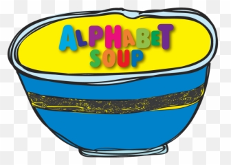 Alphabet Soup Clipart - Art Emoji