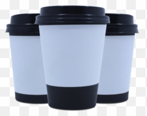 White Multifit Coffee Cup Sleeve - Emoji