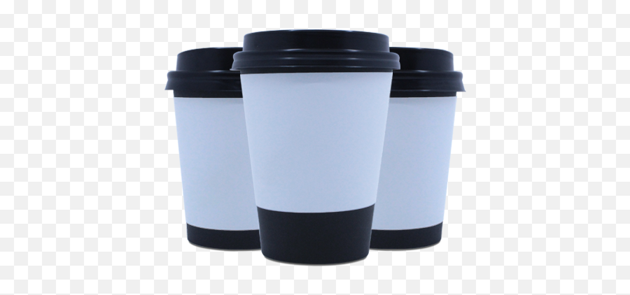 White Multifit Coffee Cup Sleeve - Coffee Cup Emoji,Emoji Popcorn Cups