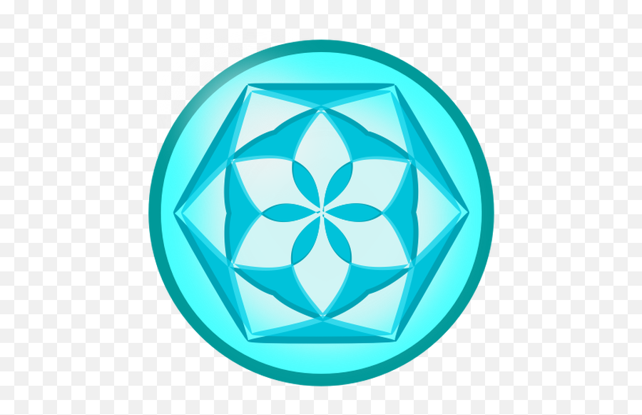 Vector Clip Art Of Round Blue Ice Sign - Frozen Icon Png Emoji,Las Vegas Sign Emoji