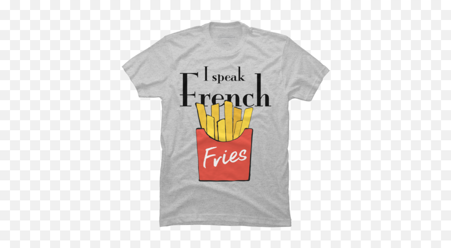 Lit Vector Fire Emoji T Shirt By Sevenstripes Design By Humans - French Fries,French Fry Emoji