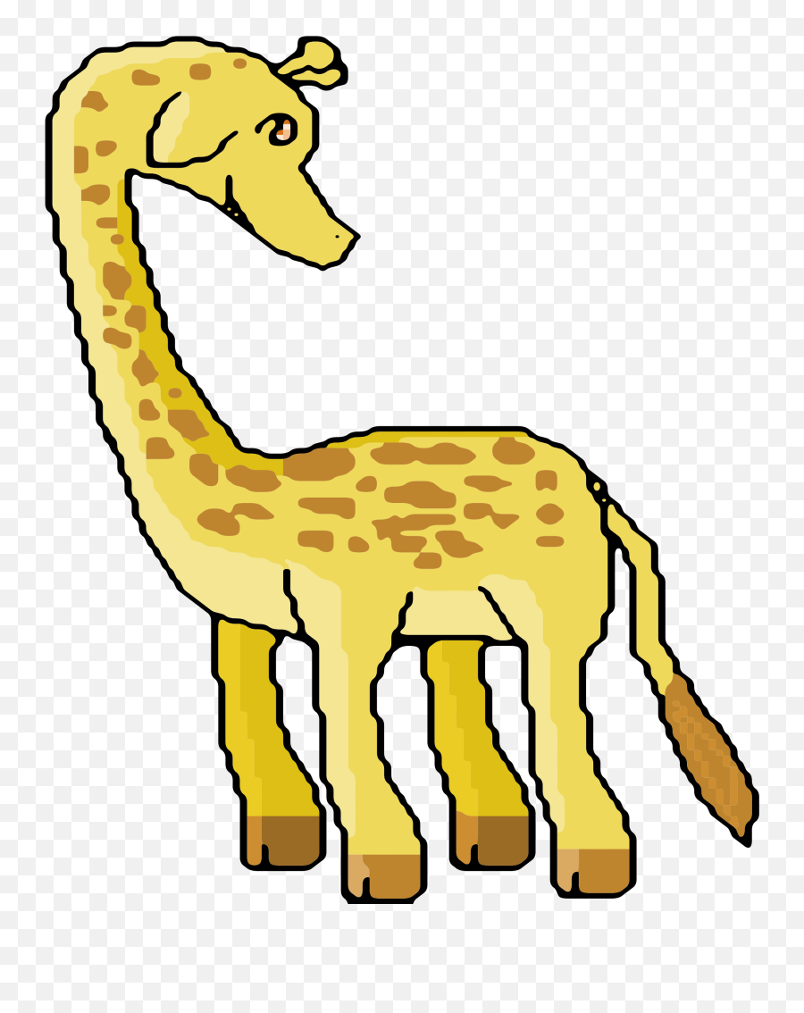 Clipart Giraffe Icon Clipart Giraffe Icon Transparent Free - Pixel Giraffe Png Emoji,Giraffe Emoji