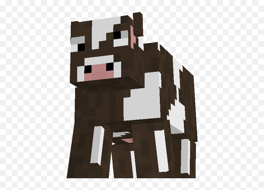 Download Minecraft Cow Png - Minecraft Cow Png Emoji,Cow And Man Emoji