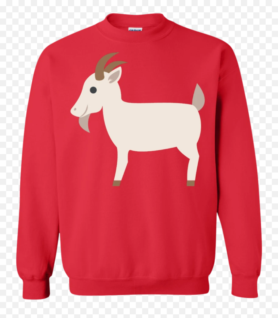 Goat Emoji Sweatshirt - Love Titties And Bud Light,Xx Emoji