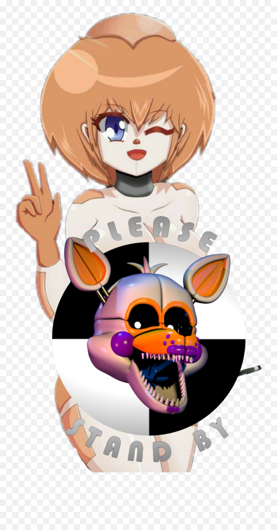 Fnia Perv Pervert Bidybab Fnaf Lolbit Lol - Five Nights At Lolbit Emoji,Perv Emoji