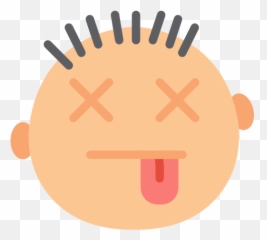 Head Interface Face People Dead Emoticon Icon - Faint Icon Emoji,Dead Emoticon
