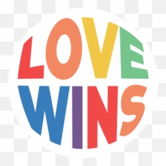 Love Wins Badge - Language Emoji