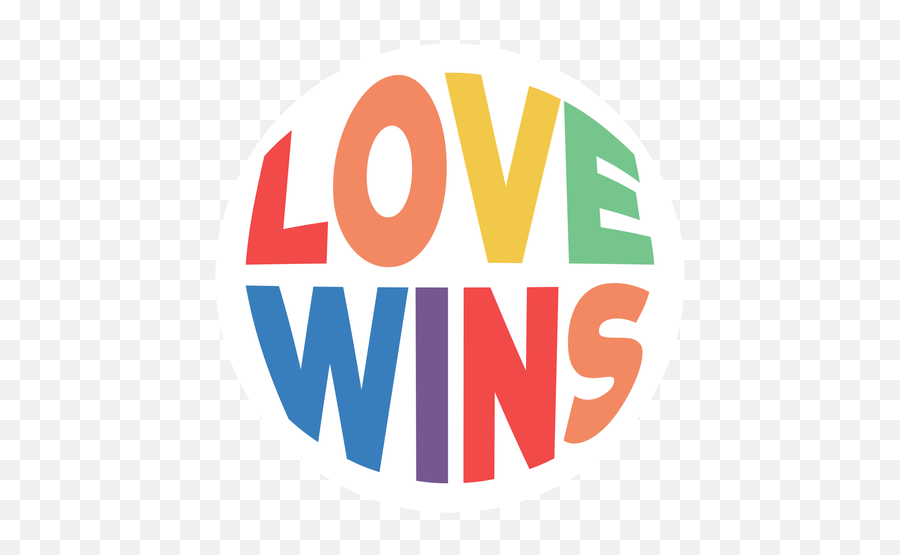 Love Wins Badge - Language Emoji,Love Wins Emoji