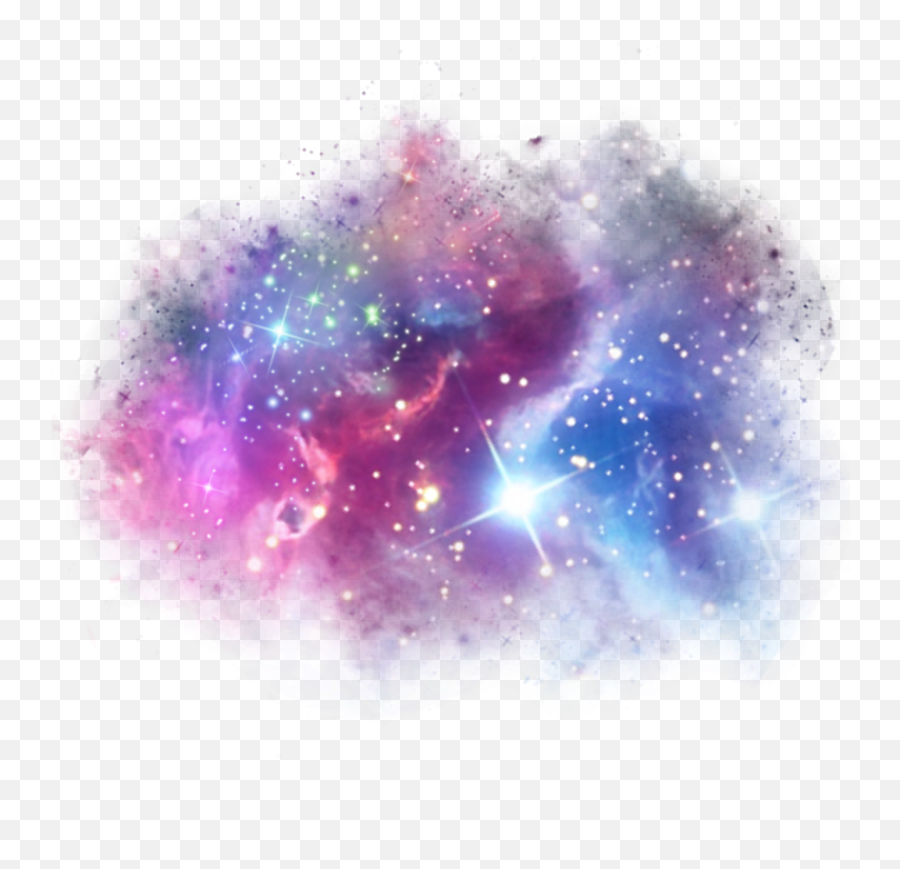 Ladymc Nebula Space Sticker - Galaxy Smoke Transparent Background Emoji,Nebula Emoji