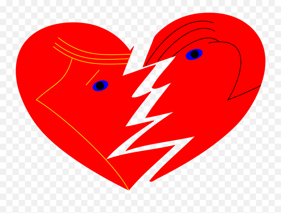 Heart Broken Heart Faces Man Woman - 3d Broken Heart Png Emoji,Valentine Emoticons