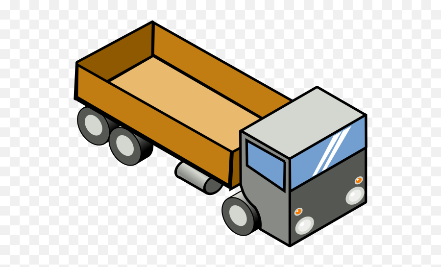Cargo Truck Vector Graphics - Truck Clip Art Emoji,Firetruck Emoji