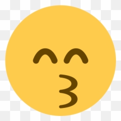 Kissing Face With Smiling Eyes Emoji Meaning And Pictures - Kissing Smiling Eyes Emoji,Eyes Emoji