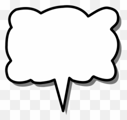 Free Image - Cloud Speech Bubble Png Emoji
