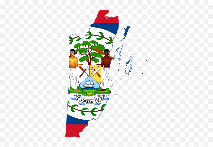 Flag - Belize Map And Flag Emoji,Lgbt Flag Emoji