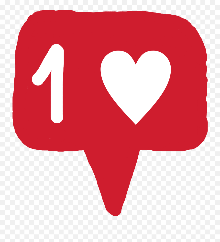 Heart 1 Red Notification Freetoedit - Heart Emoji,Notification Emoji