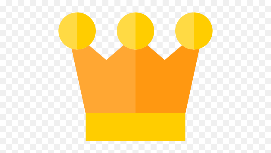 Chess Piece Royalty Queen King Icon - Crown Flat Icon Png Emoji,Chess Emoticon