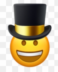 Tophat Abrahamlincoln Uwu Oh Wait I - Apple Emojis