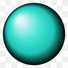 Turquoise Pog - Bullet Point Images Png Emoji
