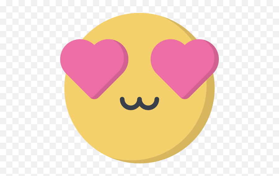 Heart Eyes - Smiley Emoji,Heart Eyes Emoticon