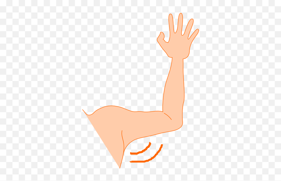 Vector Graphics Of Arm Pit - Under Arm Clipart Emoji,Strong Arm Emoticon