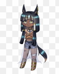 Anime Jackal Girl - Cartoon Emoji