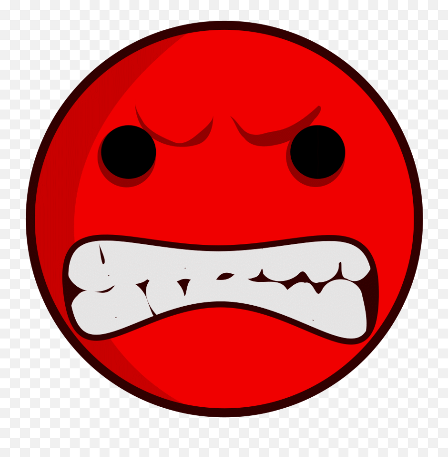 Download Mad Face Emoji Png - Angry Face Clipart,Angry Emoji