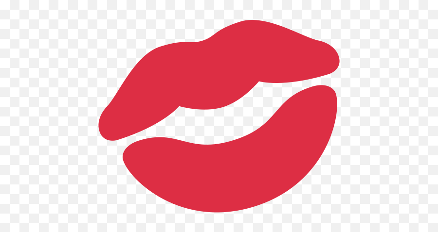 Kiss Mark Emoji - Twitter Kiss Emoji Png,Kiss Emoji