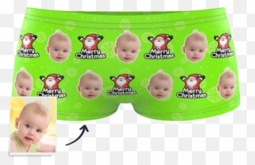 Kids Boxer - Kids Christmas Emoji,Emoji Underwear