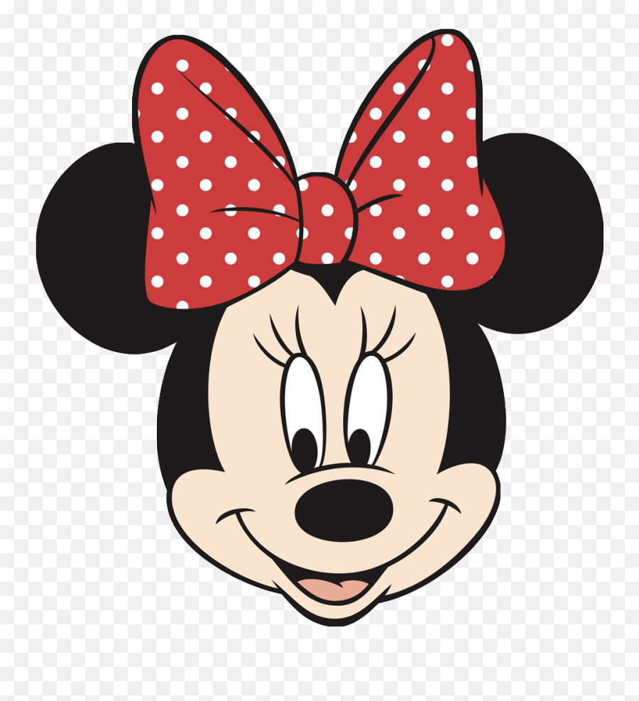 Printable Minnie Mouse Face Clipart - Minnie Mouse Mickey Mouse Emoji,Emoji Face Templates