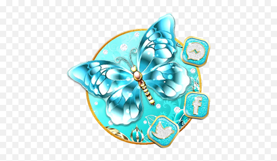 Download Crystal Butterfly Themes - Download New 2019 Wallpaper Live Android Emoji,Butterfly Emoji Android