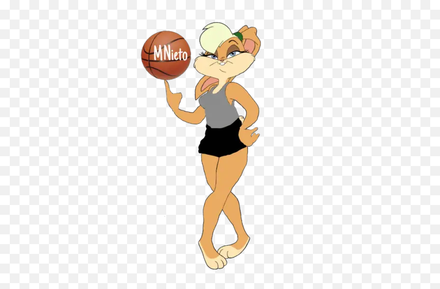 Basketball Stickers For Whatsapp - Looney Tunes Basketball Bunny Emoji,Basketball Emoji Game