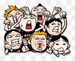 Headbangers 3 Stickers Para WhatsApp - Cartoon Emoji