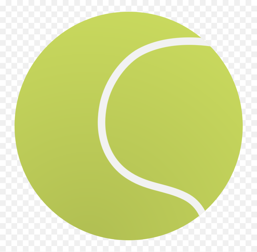 Clipart - Tennis Ball Png Illustration Emoji,Tennis Ball Emoji