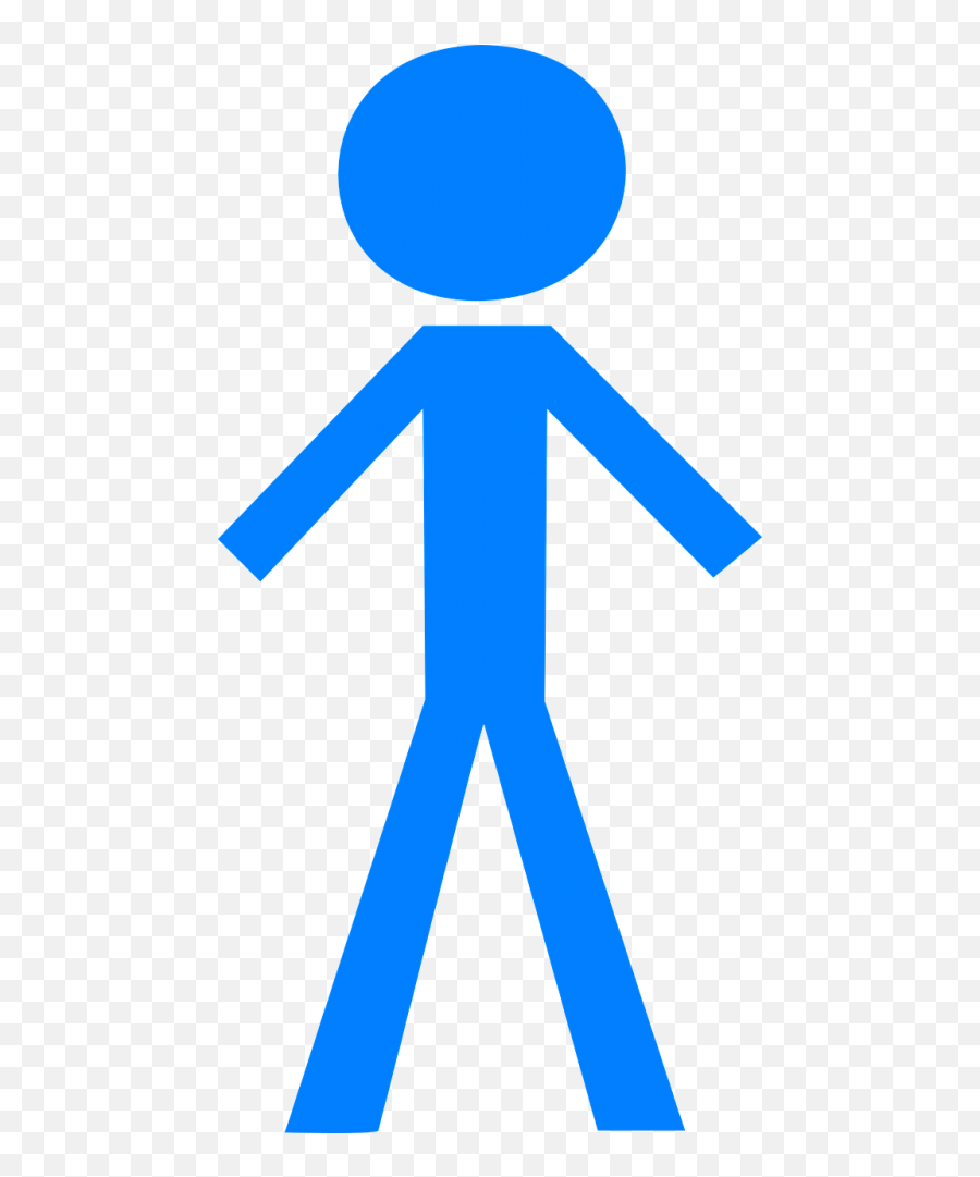 Stickman Stick Figure Matchstick Man Jumping Public Domain - Stick Figure Clipart Blue Emoji,Stick Man Emoticons