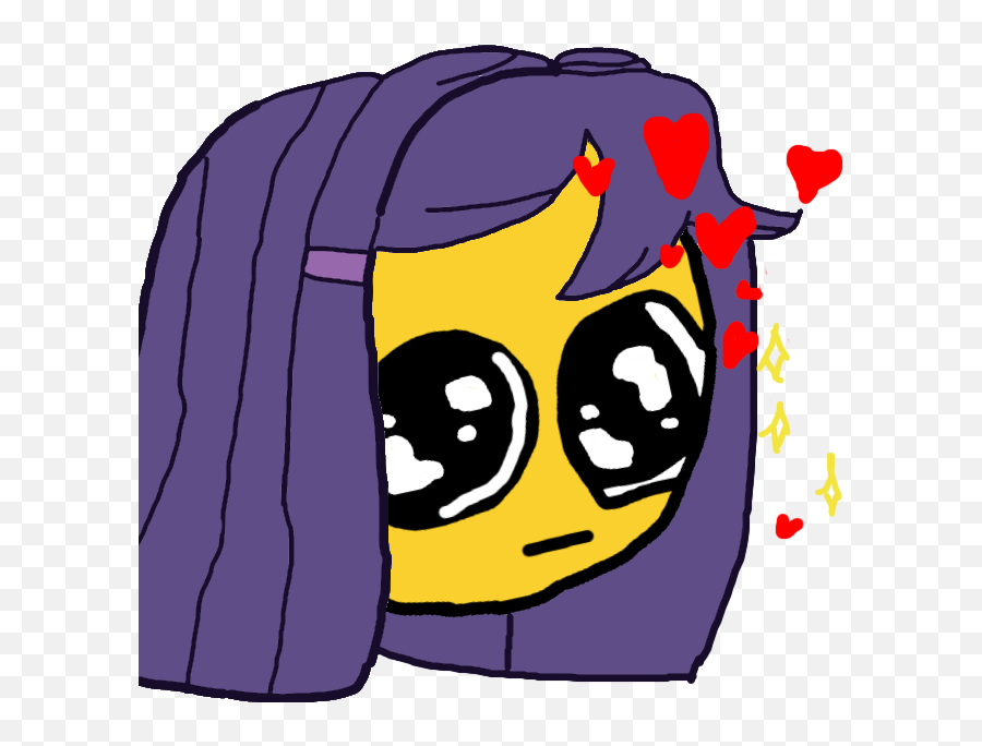 Hearts Sparkles Yuri Emoji Yeah - Cartoon,Level 85 Emoji