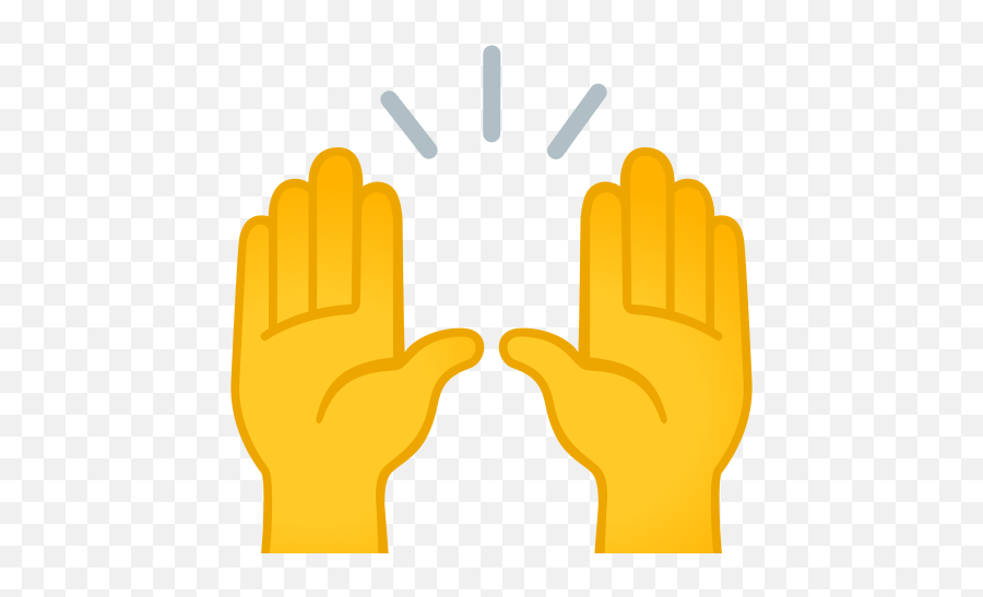 Raising Hands Emoji - Emoji Maos,Hands In Air Emoji