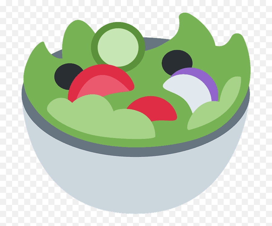 Green Salad Emoji Clipart Free Download Transparent Png - Discord Salad Emoji,New Emojis 12.1
