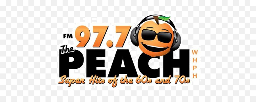 The Peach Whph 977 Fm Jemison Al Free Internet Radio - Happy Emoji,Peach Emoticon